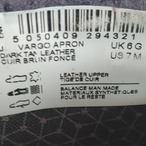 Clarks Vargo Apron Boots Men's Size 7 Dark Brown  Ankle Boot - Picture 2 of 8